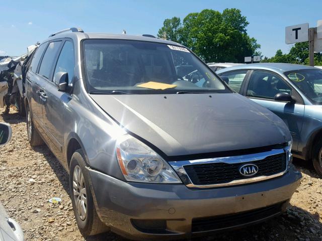 KNDMG4C72C6428540 - 2012 KIA SEDONA LX GRAY photo 1