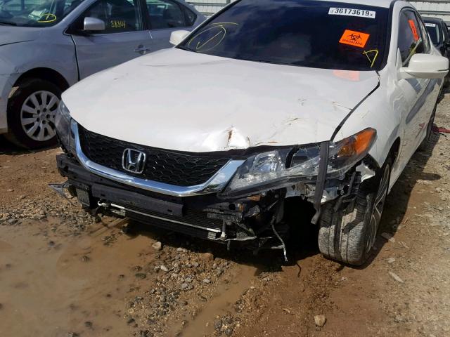 1HGCT2B84FA003510 - 2015 HONDA ACCORD EXL WHITE photo 9