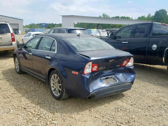 1G1ZE5EU5BF374761 - 2011 CHEVROLET MALIBU LTZ ლურჯი ფოტო 3