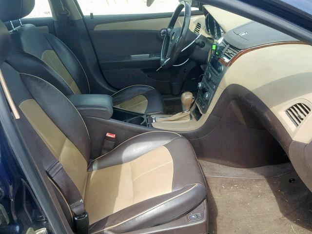 1G1ZE5EU5BF374761 - 2011 CHEVROLET MALIBU LTZ ლურჯი ფოტო 5