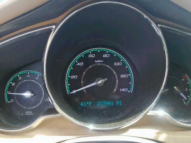 1G1ZE5EU5BF374761 - 2011 CHEVROLET MALIBU LTZ ლურჯი ფოტო 8