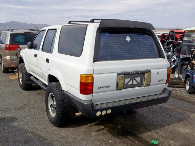 JT3VN39W2L0001756 - 1990 TOYOTA 4RUNNER VN WHITE photo 3