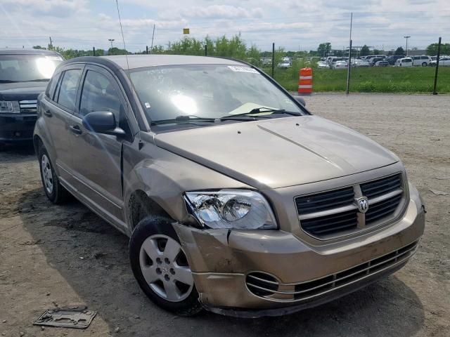 1B3HB28B28D694968 - 2008 DODGE CALIBER BROWN photo 1