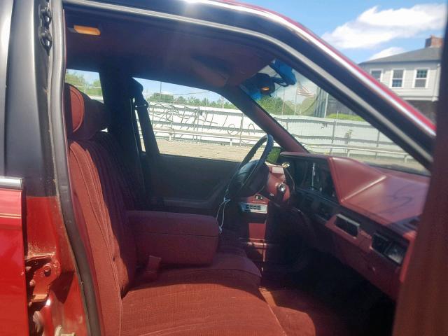 1G3AG55N7P6373237 - 1993 OLDSMOBILE CUTLASS CI RED photo 5