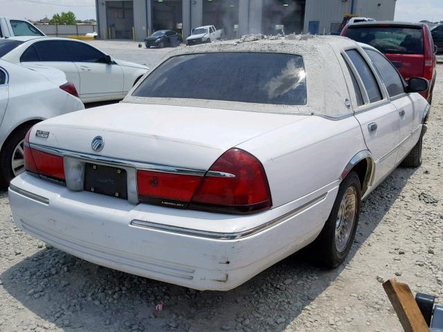 2MEFM75W1XX624744 - 1999 MERCURY GRAND MARQ WHITE photo 4