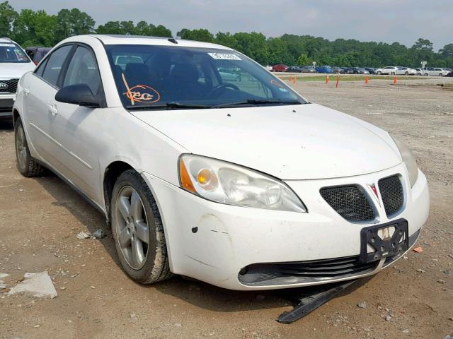 1G2ZH57NX84166727 - 2008 PONTIAC G6 GT WHITE photo 1