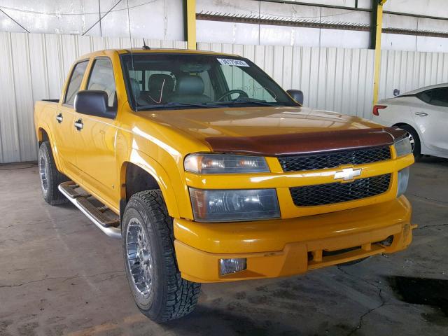 1GCDT136268235203 - 2006 CHEVROLET COLORADO YELLOW photo 1