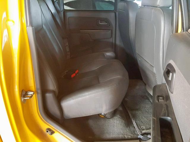 1GCDT136268235203 - 2006 CHEVROLET COLORADO YELLOW photo 6