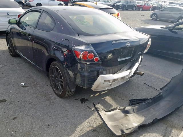 JTKDE3B76A0317029 - 2010 TOYOTA SCION TC შავი ფოტო 3
