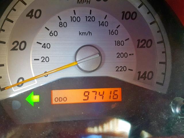 JTKDE3B76A0317029 - 2010 TOYOTA SCION TC შავი ფოტო 8