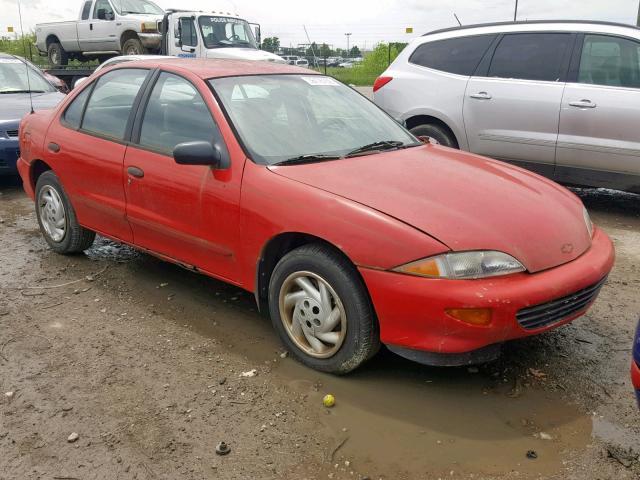 1G1JF524XV7190509 - 1997 CHEVROLET CAVALIER L RED photo 1