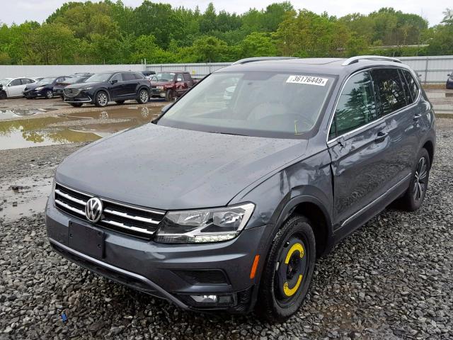 3VV3B7AX3JM027933 - 2018 VOLKSWAGEN TIGUAN SE GRAY photo 2