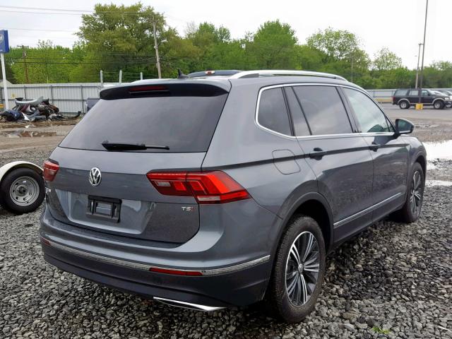 3VV3B7AX3JM027933 - 2018 VOLKSWAGEN TIGUAN SE GRAY photo 4