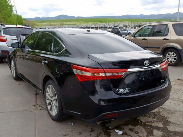 4T1BK1EB6FU135967 - 2015 TOYOTA AVALON XLE BLACK photo 3
