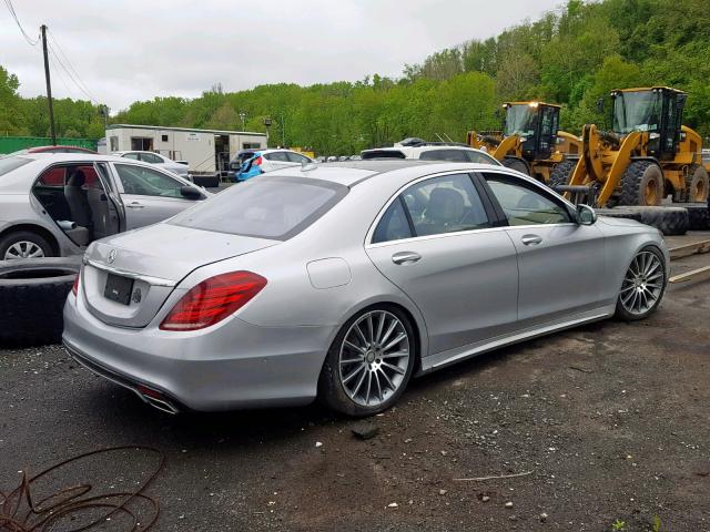 WDDUG8CB4GA217280 - 2016 MERCEDES-BENZ S 550 SILVER photo 4