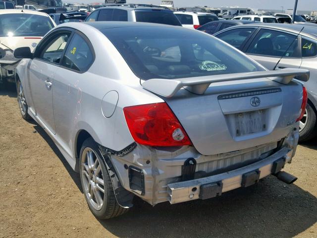 JTKDE177150032158 - 2005 TOYOTA SCION TC ვერცხლისფერი ფოტო 3