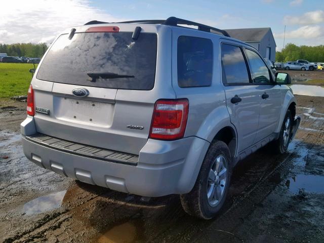 1FMCU93G29KA43220 - 2009 FORD ESCAPE XLT SILVER photo 4