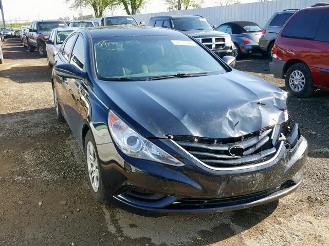 5NPEB4AC0BH016186 - 2011 HYUNDAI SONATA GLS BLACK photo 1