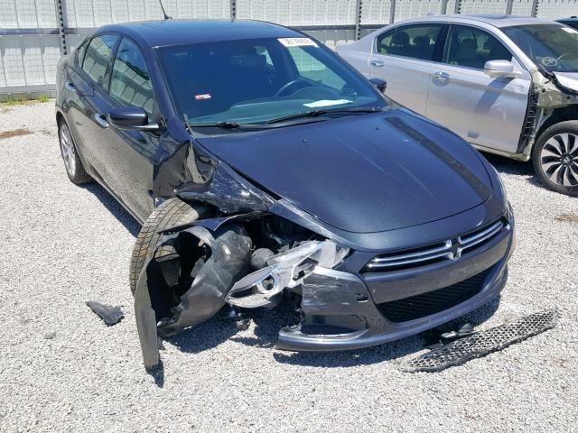 1C3CDFCA4DD720607 - 2013 DODGE DART LIMIT GRAY photo 1