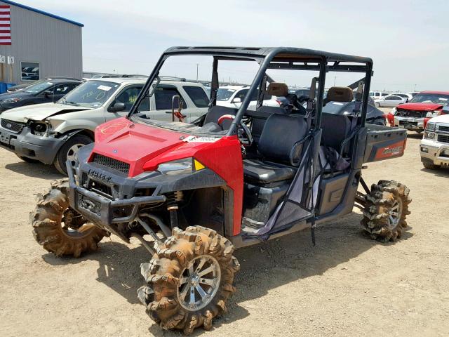 4XARUA87XFT367893 - 2015 POLARIS RANGER CRE RED photo 2