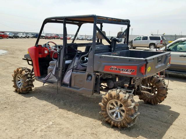 4XARUA87XFT367893 - 2015 POLARIS RANGER CRE RED photo 3