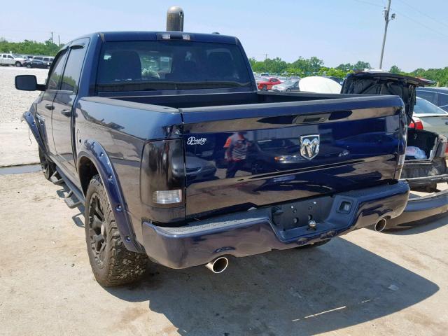 1C6RD6KT6CS182146 - 2012 DODGE RAM 1500 S BLUE photo 3