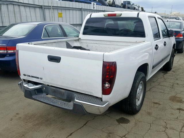 1GCCS13E378152807 - 2007 CHEVROLET COLORADO WHITE photo 4