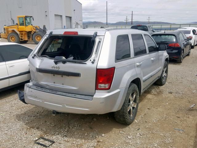 1J8GR48K38C176142 - 2008 JEEP GRAND CHER SILVER photo 4