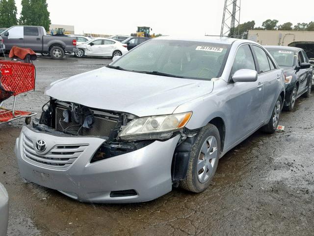 4T1BK46K87U040294 - 2007 TOYOTA CAMRY NEW SILVER photo 2