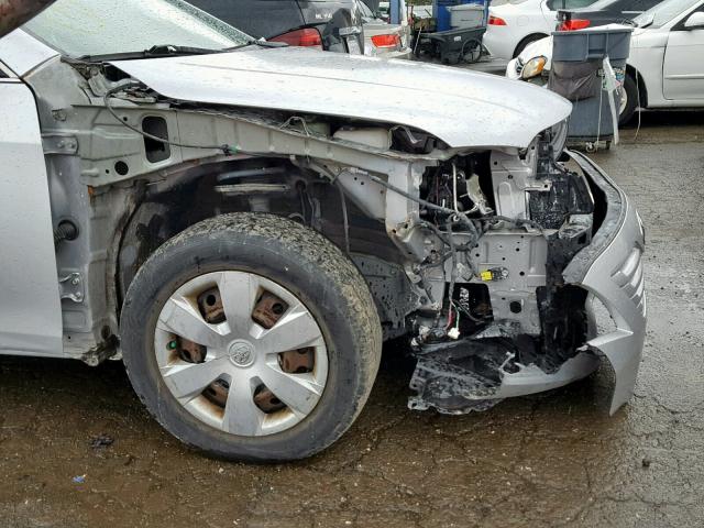 4T1BK46K87U040294 - 2007 TOYOTA CAMRY NEW SILVER photo 9