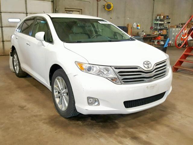 4T3ZA3BB5AU022836 - 2010 TOYOTA VENZA WHITE photo 1