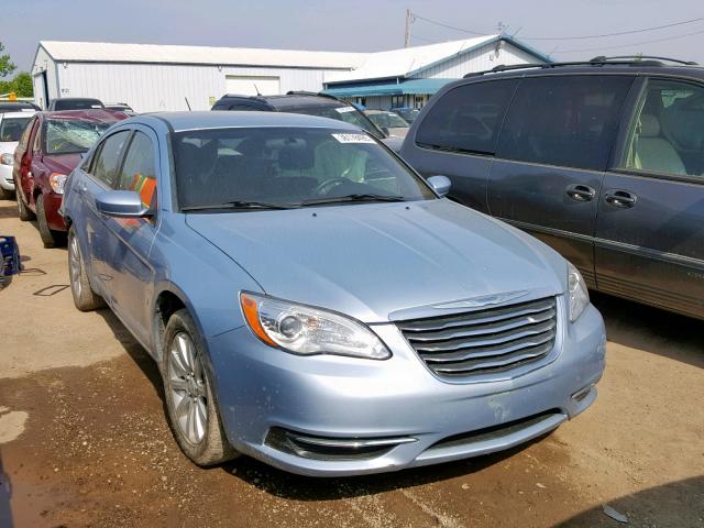 1C3CCBBB0CN175763 - 2012 CHRYSLER 200 TOURIN BLUE photo 1