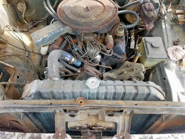 F10HRR65776 - 1972 FORD PICKUP YELLOW photo 7
