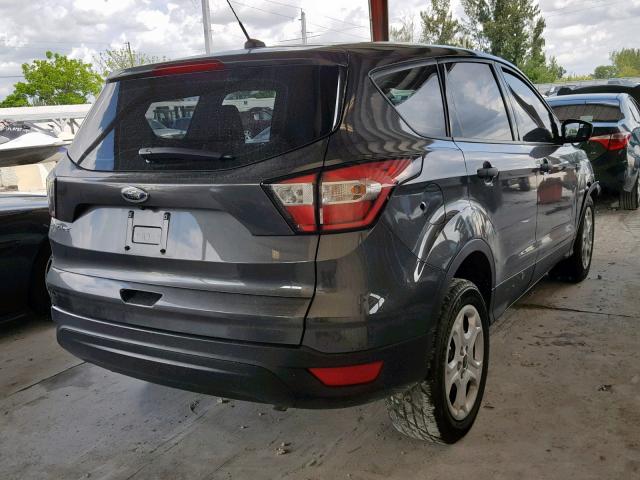 1FMCU0F79JUB67808 - 2018 FORD ESCAPE S GRAY photo 4