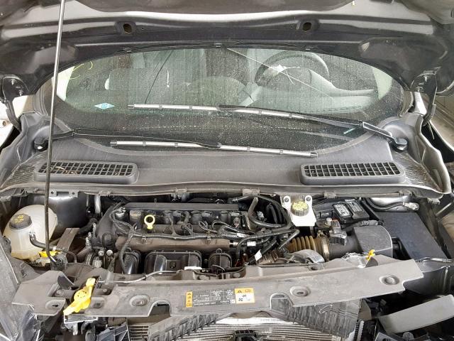 1FMCU0F79JUB67808 - 2018 FORD ESCAPE S GRAY photo 7