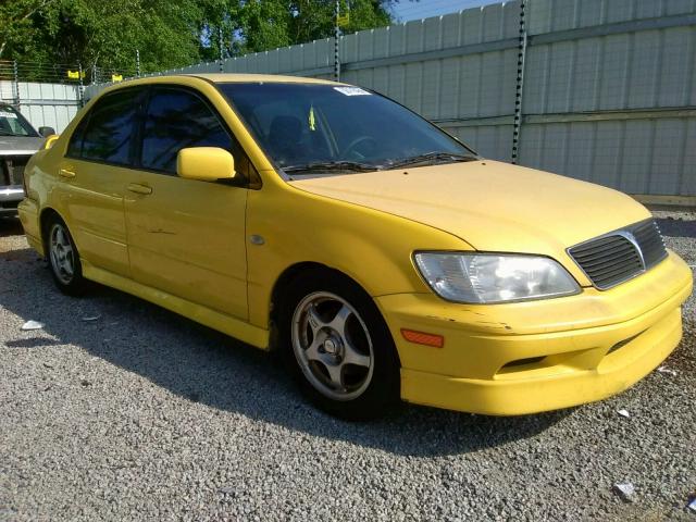 JA3AJ86E83U115718 - 2003 MITSUBISHI LANCER OZ YELLOW photo 1