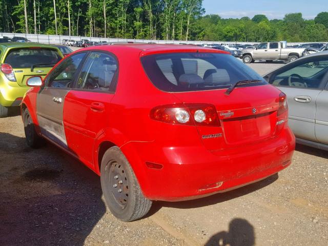 KL5JD66Z08K963388 - 2008 SUZUKI RENO BASE RED photo 3