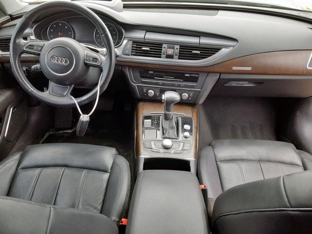 WAUSGAFC6CN001301 - 2012 AUDI A7 PRESTIG GRAY photo 9