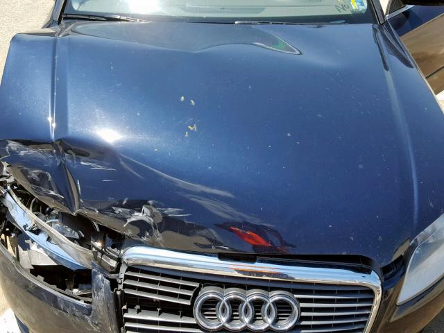 WAUAF68E45A473923 - 2005 AUDI A4 2.0T BLUE photo 7