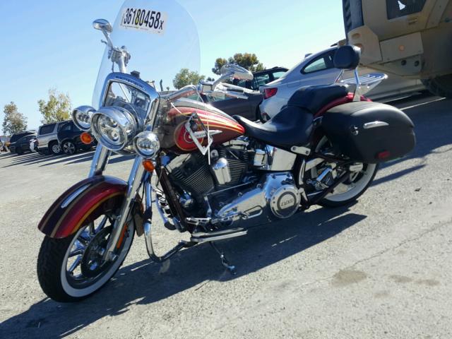 1HD1TF932EB950866 - 2014 HARLEY-DAVIDSON FLHTNSE CV BURGUNDY photo 2