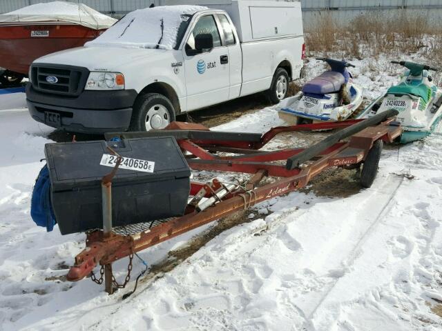 7C6568 - 1995 LEND TRAILER RED photo 2