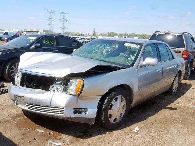 1G6KD54Y35U243573 - 2005 CADILLAC DEVILLE SILVER photo 2