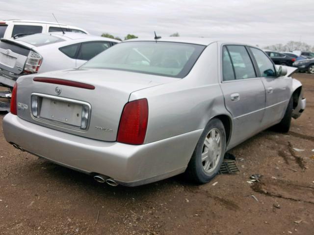 1G6KD54Y35U243573 - 2005 CADILLAC DEVILLE SILVER photo 4