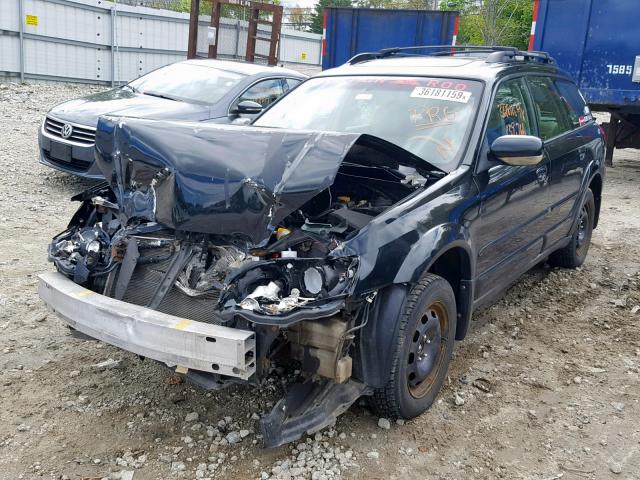 4S4BP86C154351726 - 2005 SUBARU LEGACY OUT BLACK photo 2