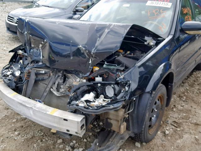 4S4BP86C154351726 - 2005 SUBARU LEGACY OUT BLACK photo 9