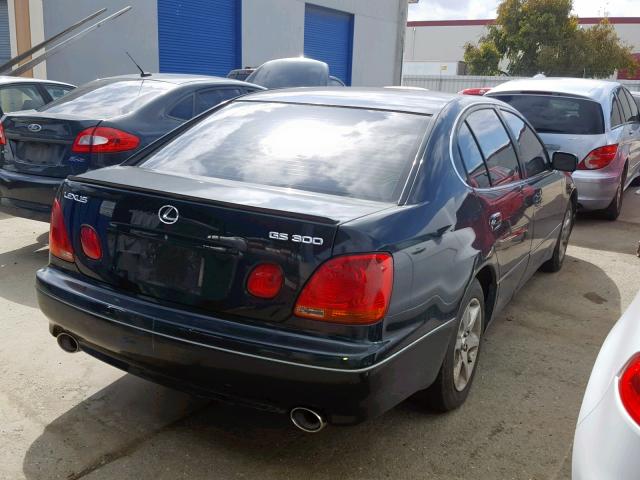 JT8BD69S710150837 - 2001 LEXUS GS 300 BLACK photo 4