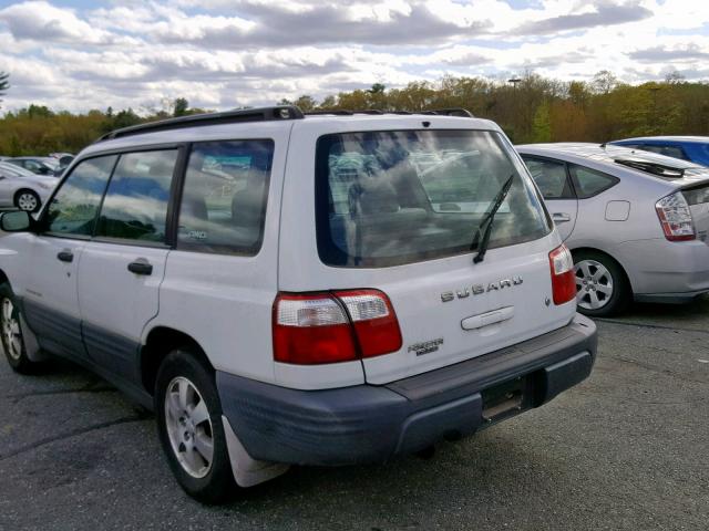 JF1SF63531H764841 - 2001 SUBARU FORESTER L WHITE photo 9