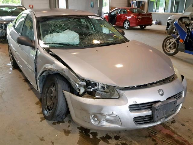 1B3EJ46X71N588404 - 2001 DODGE STRATUS SE SILVER photo 1