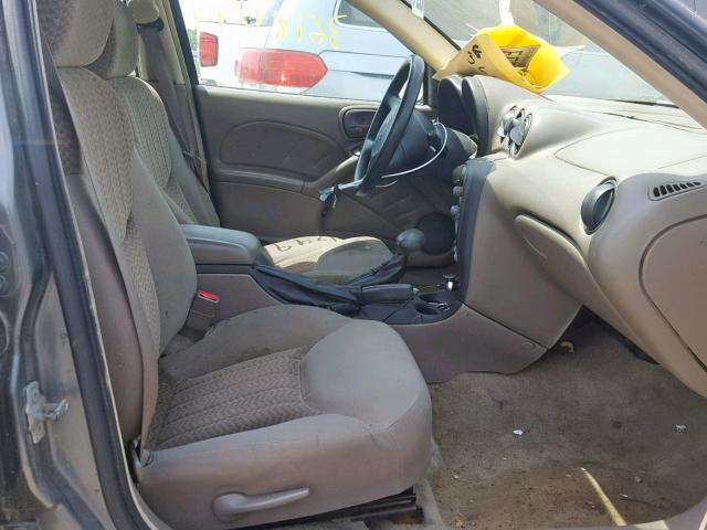 1G2NF52E24C252884 - 2004 PONTIAC GRAND AM S GREEN photo 5