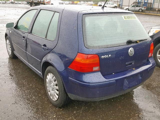 9BWFL61J664008719 - 2006 VOLKSWAGEN GOLF GL BLUE photo 3